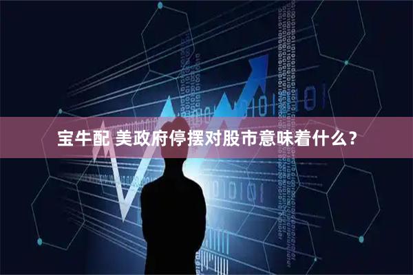 宝牛配 美政府停摆对股市意味着什么？